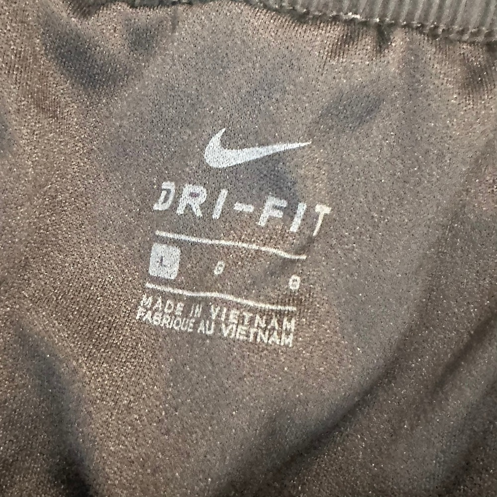 Nike Dri-FIT‎ Running Shorts Womens L Gray Athletic Gym Workout Shorts - Picture 7 of 8